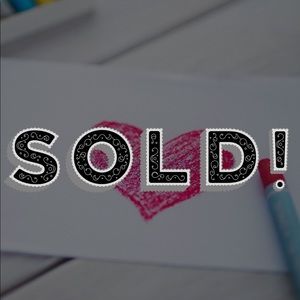 SOLD ITEMS BELOW!